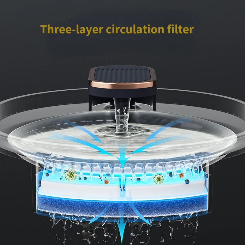 6/12Pc Cat Water Fountain Replaced Filter Elements Activated Carbon Replacement Filters for Pet Fountain Feeders Accessories