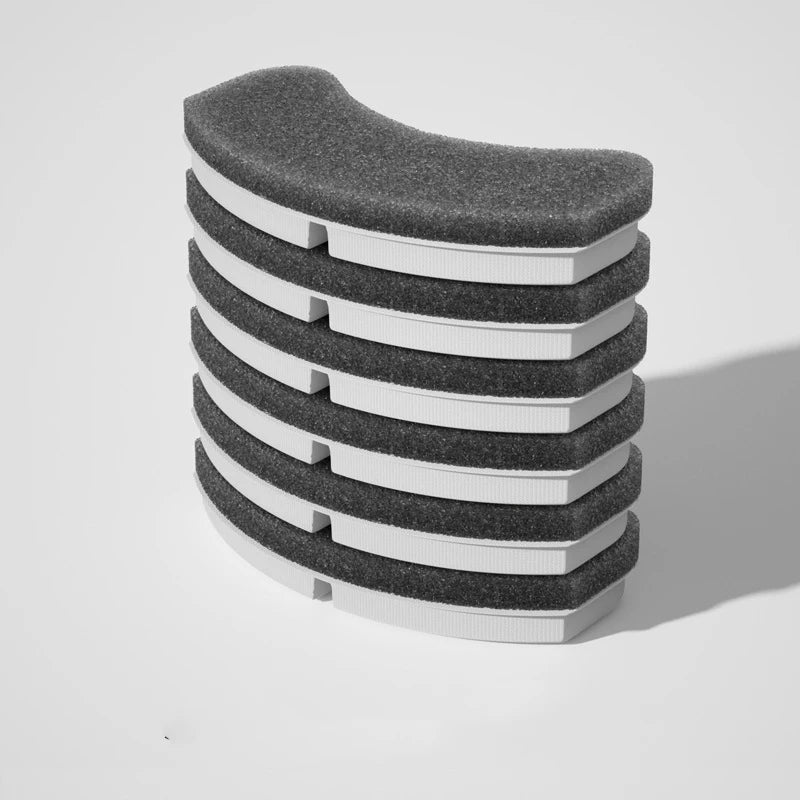 6/12Pc Cat Water Fountain Replaced Filter Elements Activated Carbon Replacement Filters for Pet Fountain Feeders Accessories